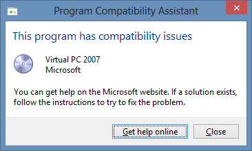 virtual-pc-compatibility-issues