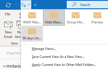 Inbox Zero in Outlook without deleting an email