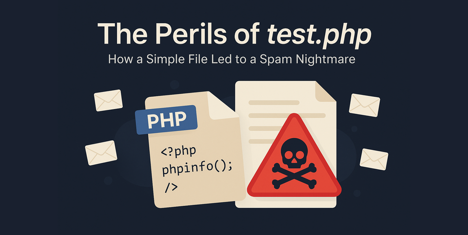 The Perils of test.php: How a Simple File Led to a Spam Nightmare
